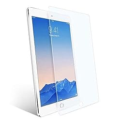 KIQ 2 Pack Tempered Glass Screen Protector for iPad