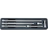 Ko-ken PK2763/6 1/4 Sq. Dr. Wobble-Fix Extension Bar Set 28-250mm 6-Pc | Provides flexible wobble-fix capability to easily access hard-to-reach fasteners in tight gaps.