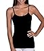 Body Beautiful Women's 2 Pack Slimming Seamless Camis with Built-in Bra