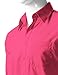 Style M Men's Stylish Comfortable Solid Color Long Sleeve Dress Shirts