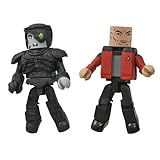 Star Trek Legacy Wave 1 Minimates Action Figure - Captain Picard & Hugh