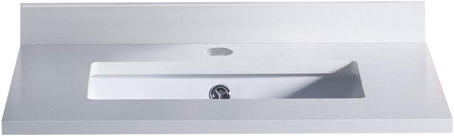 Amazon Com Fresca Oxford 24 White Countertop With Undermount