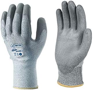Skytec Sky293 Ninja Silver+ Pu Palm Cut Level 5 Gloves Large Size 9
