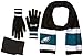 NFL Philadelphia Eagles Adult Scarf & Glove Gift Set, One Size, Black