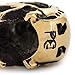 Exclusive paracord beads «Terminator» of brass for lanyard or bracelet by «Paracord&Bead»