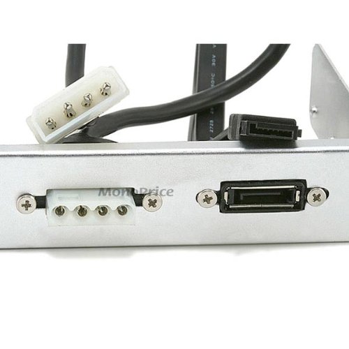 Monoprice 3.5-inch Front SATA and Molex Power Panel