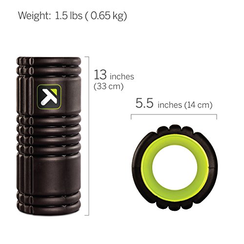 TriggerPoint GRID Foam Roller with Free Online Instructional Videos, Original (13-inch) Sports & Outdoors, Sports & Fitness, Exercise & Fitness, Balance Trainers, Foam Rollers