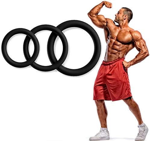 HCH 3pcs-Waterproof Exercise Training Time Delay Silicone Exercise Bands.