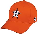 HOUSTON ASTROS RETRO CAP (ADULT) Cooperstown Throwback Official MLB Adjustable Velcro Baseball Replica Hat