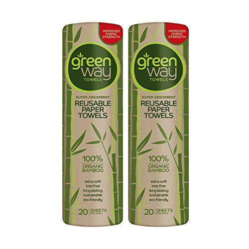Greenway-Towels-Bamboo-Paper-Towels-Eco-Friendly-Products-Machine-WashableReusable-Free-Washing-Bag-Included