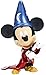 Jada Metals Metalfigs Disney Sorcerer's Apprentice Mickey 6-Inch Diecast Collectible Toy Figure Statue, 6
