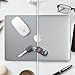 Kuzy Compatible with MacBook Pro 17 inch Case for Model A1297 Aluminum Unibody, Shell Soft-Touch Hard Cover for 17 inch MacBook Pro, Clear
