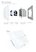 LIVOLO White US/AU Standard 3 Gang 1 Way Remote & Dimmer Touch Switch(No Remote Controller) AC 110-220,C303DR-81