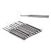 BQLZR 3.175mm Drill Bits Engraving Bits CNC PCB Machinery 0.6-1.5mm Pack of 10