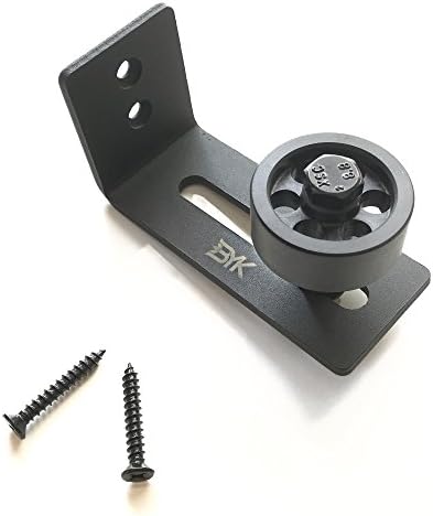 Adjustable Wall Mount Stay Roller Guide for Sliding Barn Door , Barn Door Roller Guide , Adjustable Floor Stay Roller Guide for Barn Doors, Smooth Roller System for Sliding Barn Door Hardware