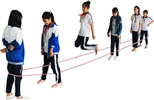 22-foot Chinese Jump Rope for Kids - GreenMoon Long Rubber Chinese Jump Rope