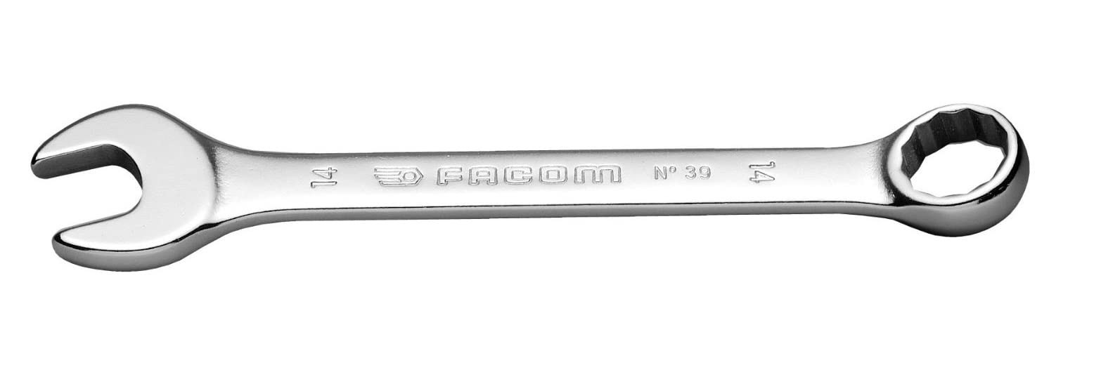 FACOM Combination Spanner, Short, 12 Point, 13 mm, 1 Piece, 39.13