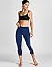 CRZ YOGA Women's Padded Cool-Look Criss Cross Strappy Yoga Sports Bra Black XL