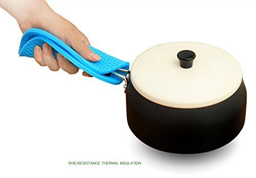 Resulzon Versatile Durable Sillicone Easy Cleaning Trivets Pot Holder Placemat for Kithchen Makeup Brushes Jarsopeners - Thumbnail 2