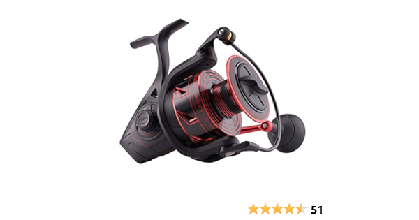 Penn Fishing Battle Ii Iii Spinning Fishing Reel All Models Sizes Red Black 8000 Btliii8000hs Sports Outdoors