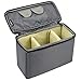 Kattee Waterproof Camera Insert Bag, DSLR SLR Padded Case Shockproof for Travel