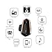 Baile Motorcycle Wireless Headset,1000M Helmet Wireless Communication Systems Ski Helmet Headphones bt Intercom Walkie-Talkie for Snow Mobile,Up to 3 Riders (Handsfree,FM Radio, Waterproof)