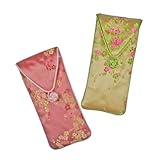 Eyeglass Pouch - Silk Brocade