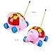 Holy Stone Cartoon Ladybug RC Car with Music and Lights Electric Radio Control Toy for Baby Toddlers Kids Children