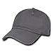DECKY Washed Polo Cap, Charcoal