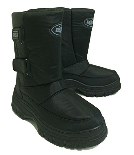 Alaska Mens Sj100 Snow Boot,Black,8