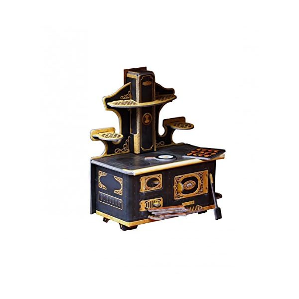 Umbum 349 Clever Papier Puppe Haus und Möbel Kollektion Küche Herd 3D Puzzle (24)