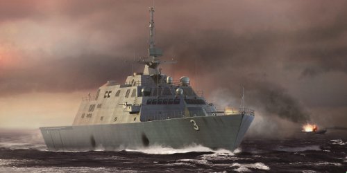Trumpeter USS Fort Worth LCS-3 Building Kit