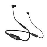 Active Noise Cancelling Headphones, Linner NC50 Wireless In Ear Earbuds-HD Stereo, Monitor Mode, IPX4 Sweatproof, 13 Hours Playtime, Sports Magnetic Earphones Bluetooth Headset with Microphone-Black