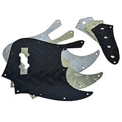 KAISH Diamond Plate 4 String Jazz J Bass Pickguard