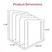Acrimet 4 Section Vertical Metal File Sorter, Desktop File Organizer, Compact and Efficient Solution for Papers & Folders - White Color