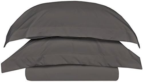 1500 Series Egyptian Quality 3pc Duvet Cover Set - Full/Queen, Gray