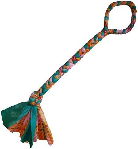 Dog Toy Made in USA - Tug of War Dog Chew Toy Interactive Training Tool and Teething Toy (Multicolor XL)