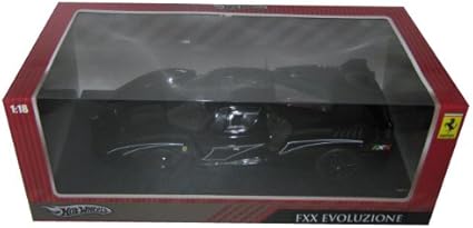 Amazon Com Ferrari Fxx Evoluzione Black 1 18 Diecast Model Car Toys Games