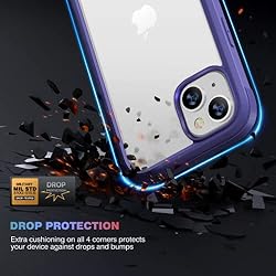 Diaclara Designed for iPhone 14 Case, Full Body