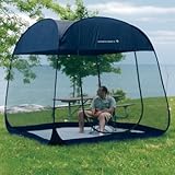 New SportCraft 8 ft Pop Up Screen Room With Floor Canopy Tent Shelter