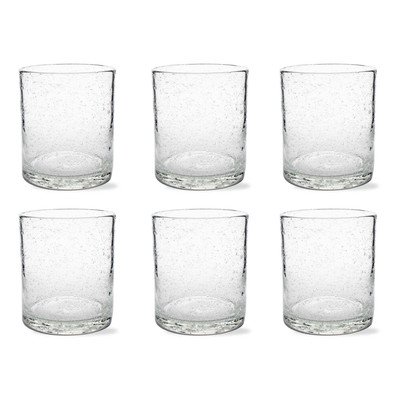 Tag Bubble Double Old Fashion Glass - Set of 6