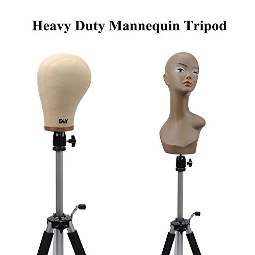 image for gexworldwide GEX Heavy Duty Canvas Block Head Tripod Cosmetology Train