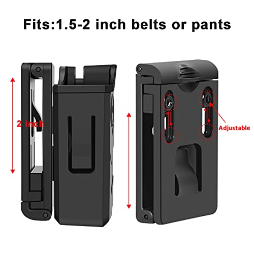 Mag Pouch, Glock 19 22 17 43 45 (Gen15) Magazine Holder 9mm .40 Double