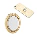 NOPNOG Finger Ring Stand Cell Phone Holder Grip Mirror Design 360° Adjustable for iPhone X/8/7/6s/6plus Samsung Galaxy S7/ S8 Moto Lg Google Pixel XL/Nexus 6/ 6p HTC Smartphone (Gold)
