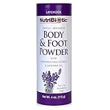 Body and Foot Powder Lavender Nutribiotic 4 oz Powder
