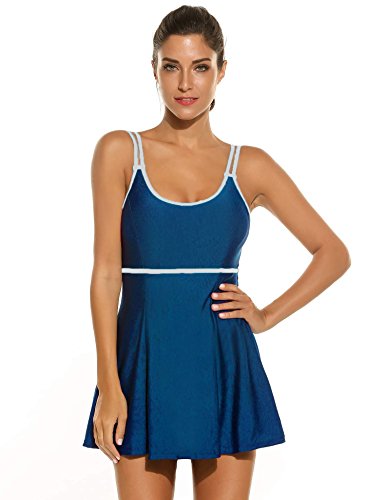 luxilooks Sexy One Piece Swimsuits for Women Halter Print Bathing Suit Monokini