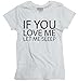 If You Love Me Let Me Sleep Funny Sayings Cool Novelty Humor Ladies T-Shirt