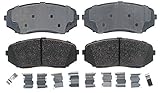 ACDelco 17D1258ACH Professional Ceramic Front Disc Brake Pad Set