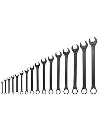 Neiko 03574 un SAE Estados Unidos Raised Panel de llaves combinadas (16 piezas)