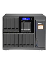 Qnap TS 1635AX 4G US 12 + 4 bahías, Marvell ARMADA 8040 de cuatro núcleos a 1,6 GHz, 4GB DDR4 RAM, 2x M.2 2280 ranuras SATA, 2x 10GbE RMS, 2x GbE LA